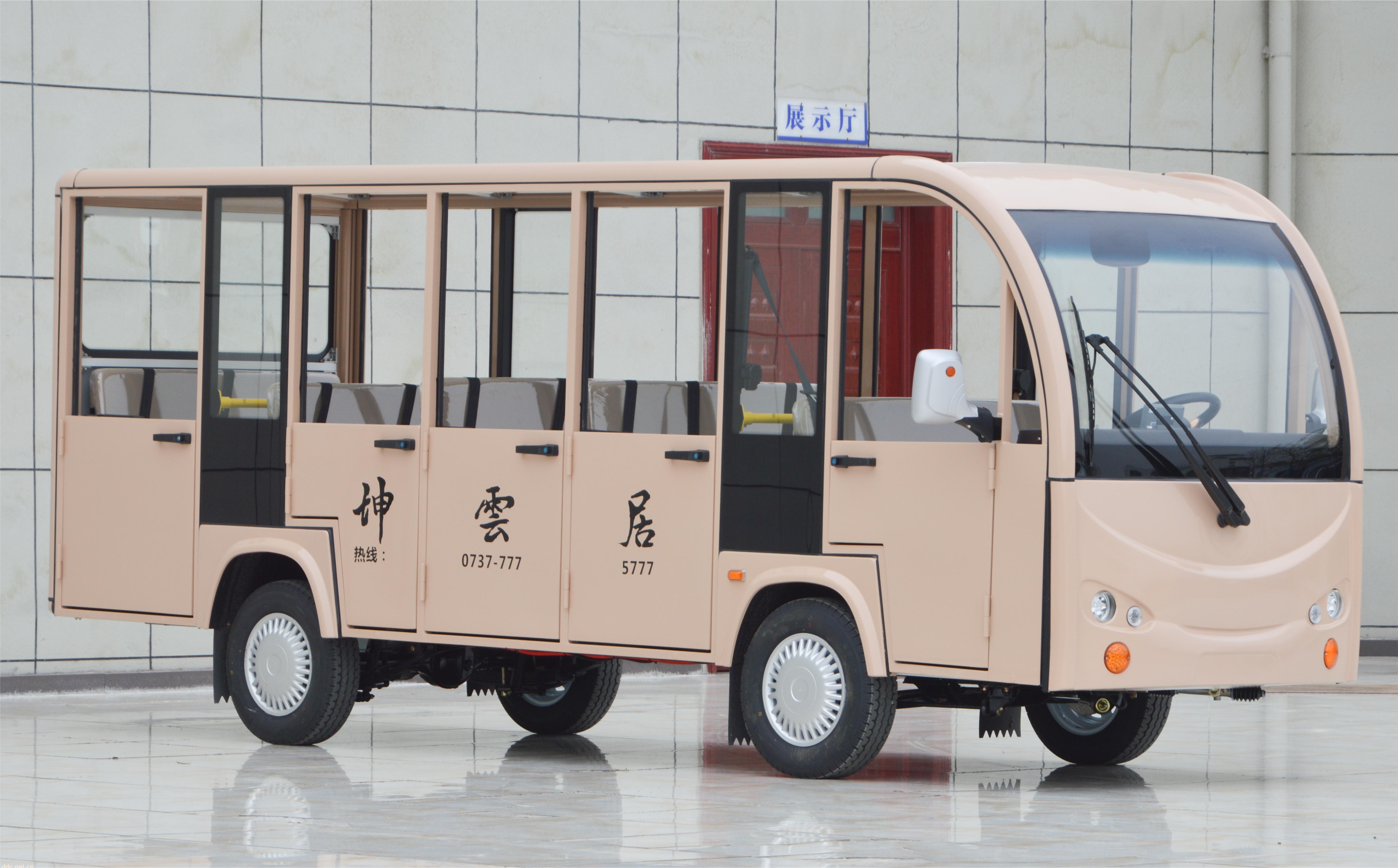 LK14半封闭观光车